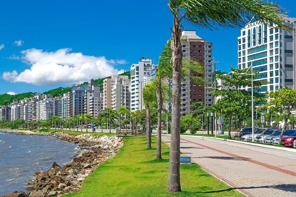 Beira-Mar Norte center of Florianópolis
